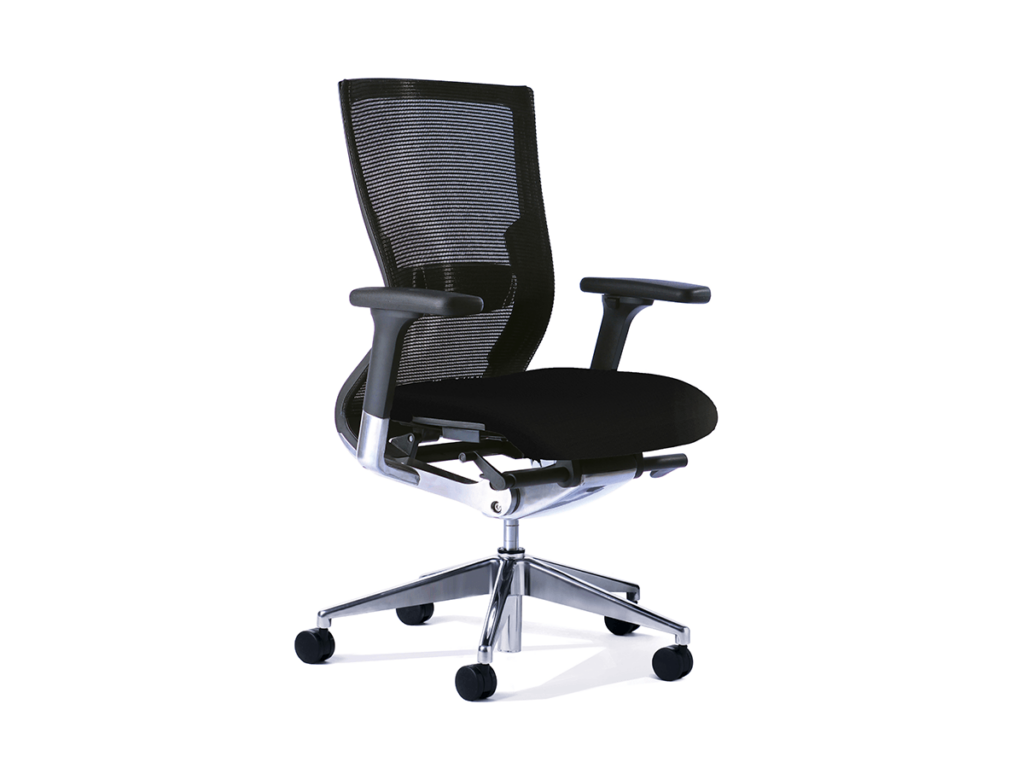 Balance Executive Black Black Arms Lumbar