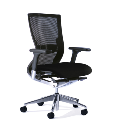 Balance Executive Black Black Arms Lumbar