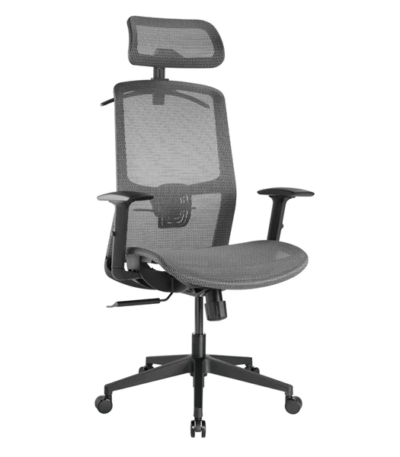 Desky Ergo High Back Chair Adjustable 1200x