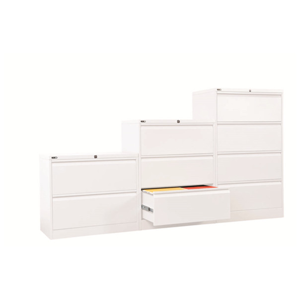 abbotts furniture office storage lateral filing all draws white 2