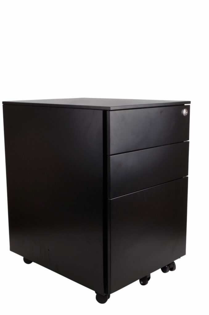 movida wide mobile pedestal black