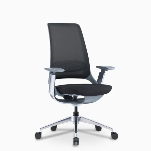 Desky Pulse Office Chair Chrome Frame