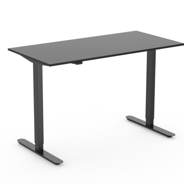 Nex Electric Sit Stand Desk in Black