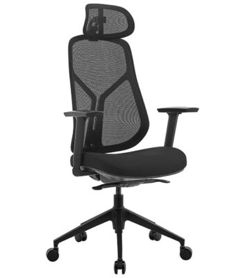 Bragg office chair with headrest.